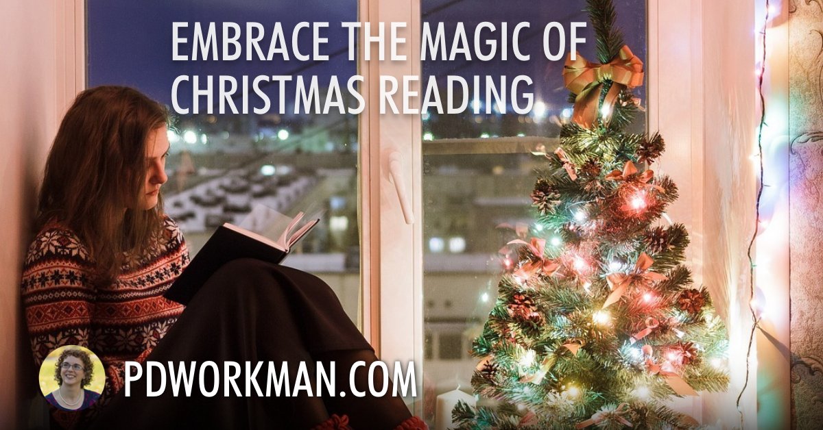 Is there anything more Christmasy than curling up under the tree with a good Christmas book? #christmasreads #cozymystery pdworkman.com/embrace-the-ma…