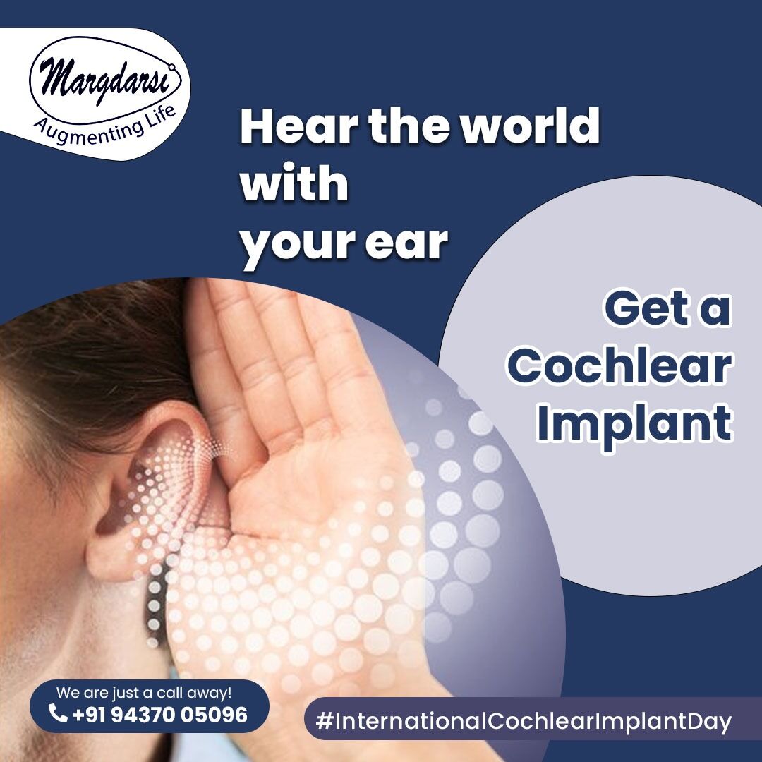 The voice of the world is beautiful, so listen to it.

Get a #Cochlear implant at our clinic

Connect with the Right Health Care Professional
📞 +91 9437 005 096

#margdarsifoundation #internationalcochelearimplantday #cochelearimplant #hearingaid #speechlanguagedisorder