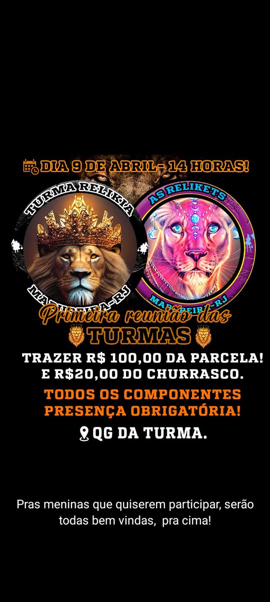 Agora é oficial, as relikets madureira tá na pista 2024, pra cima 💃💃