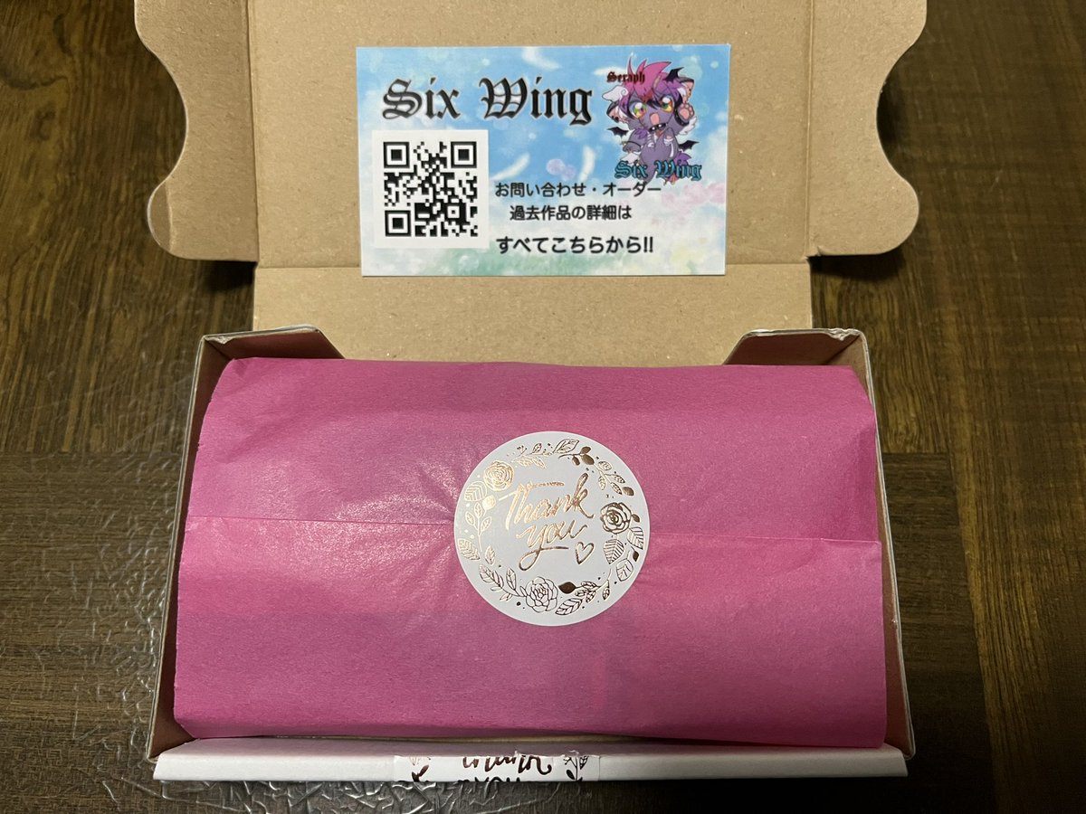 moko_765's tweet photo. #SixWing 様(@SixWing_xxx )から
届きました‼️
めちゃくちゃ可愛い〜😻🌸
お気に入りの仲間入り💕
早速BAGにつけて、
お買い物に行ってきます٩(๑^o^๑)۶
@mimikyu_64
@tenshino_utagoe https://t.co/kUFFxHpLme