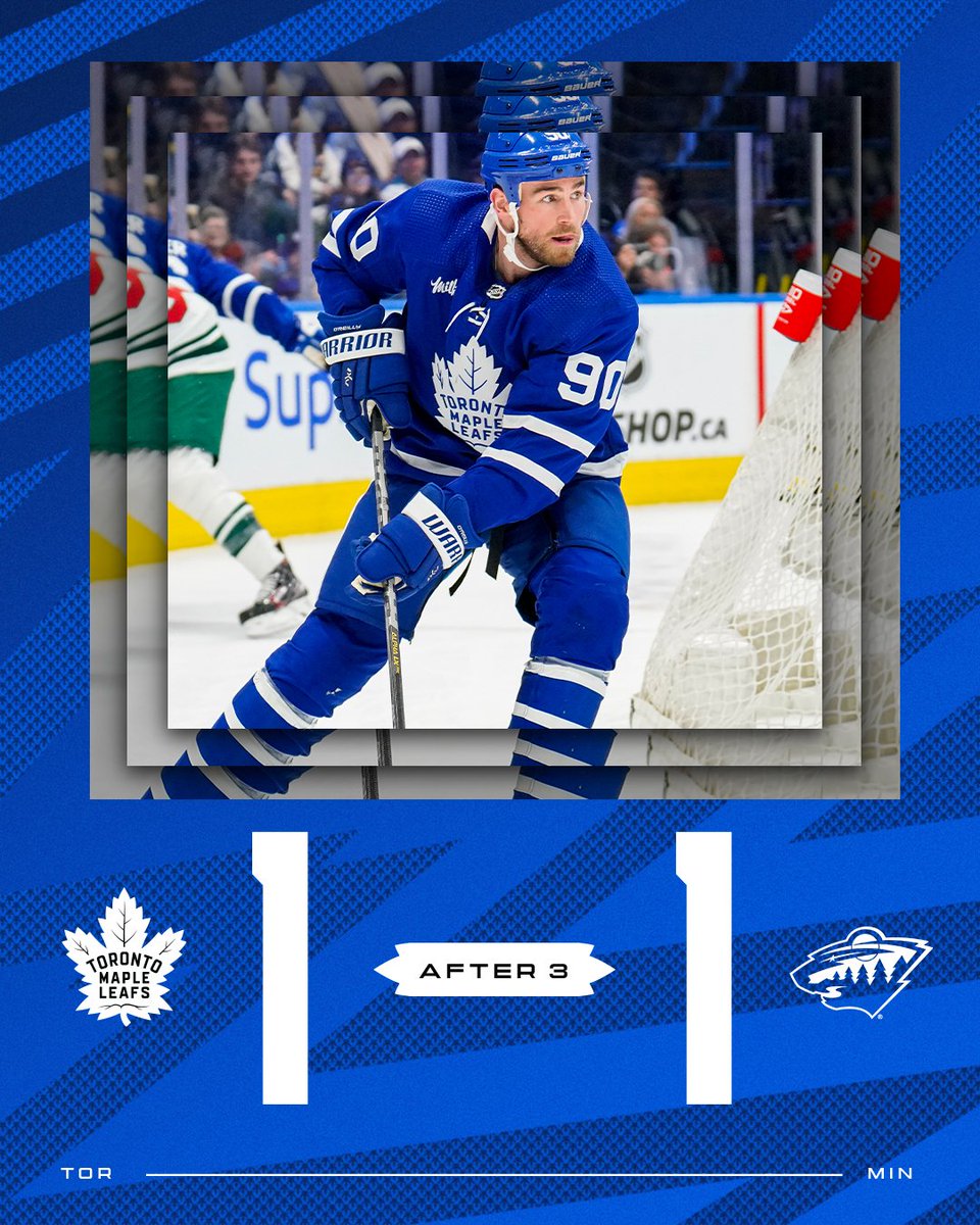 MapleLeafs's tweet photo. Overtime is next https://t.co/DqiCB6Tjwy