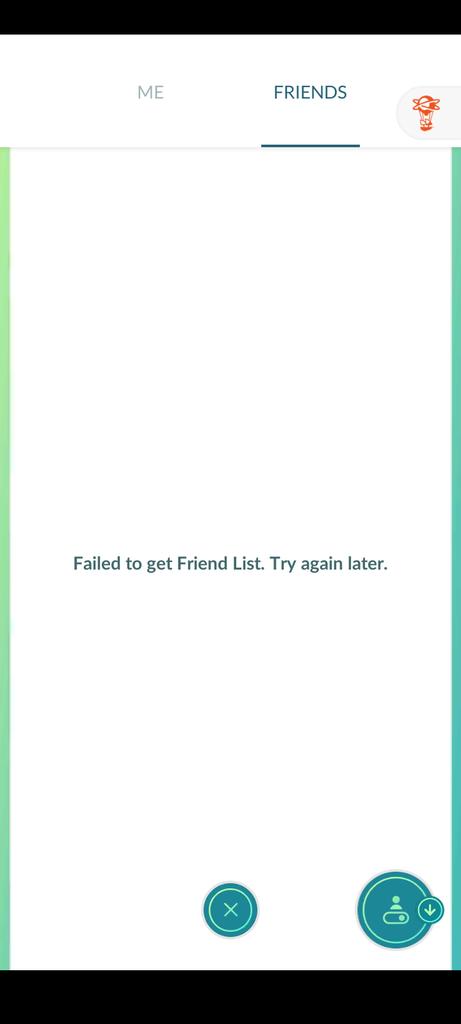KnightFall_1's tweet photo. This was working on Monday all the way up to Wednesday and stopped Wednesday night. Not the first time I have had this issue or having brought this up either when not on WiFi the friend's list won't load. What is going on with this @NianticHelp, can we keep it as fixed for once? https://t.co/akLZzpQxIe