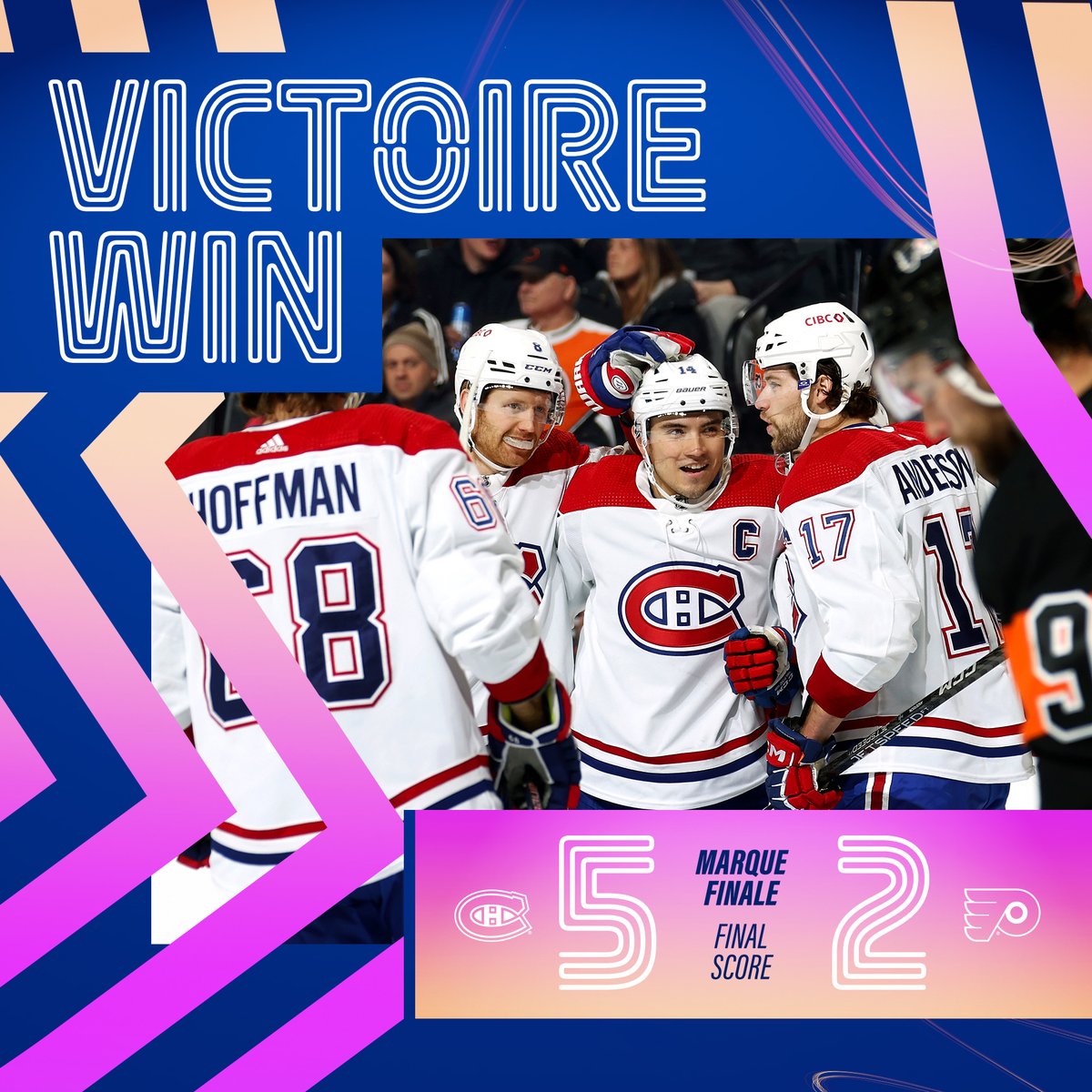 CanadiensMTL's tweet photo. Retour à MTL avec la victoire en poche!

Returning to MTL on a high!

#GoHabsGo https://t.co/9ukNpLHffQ