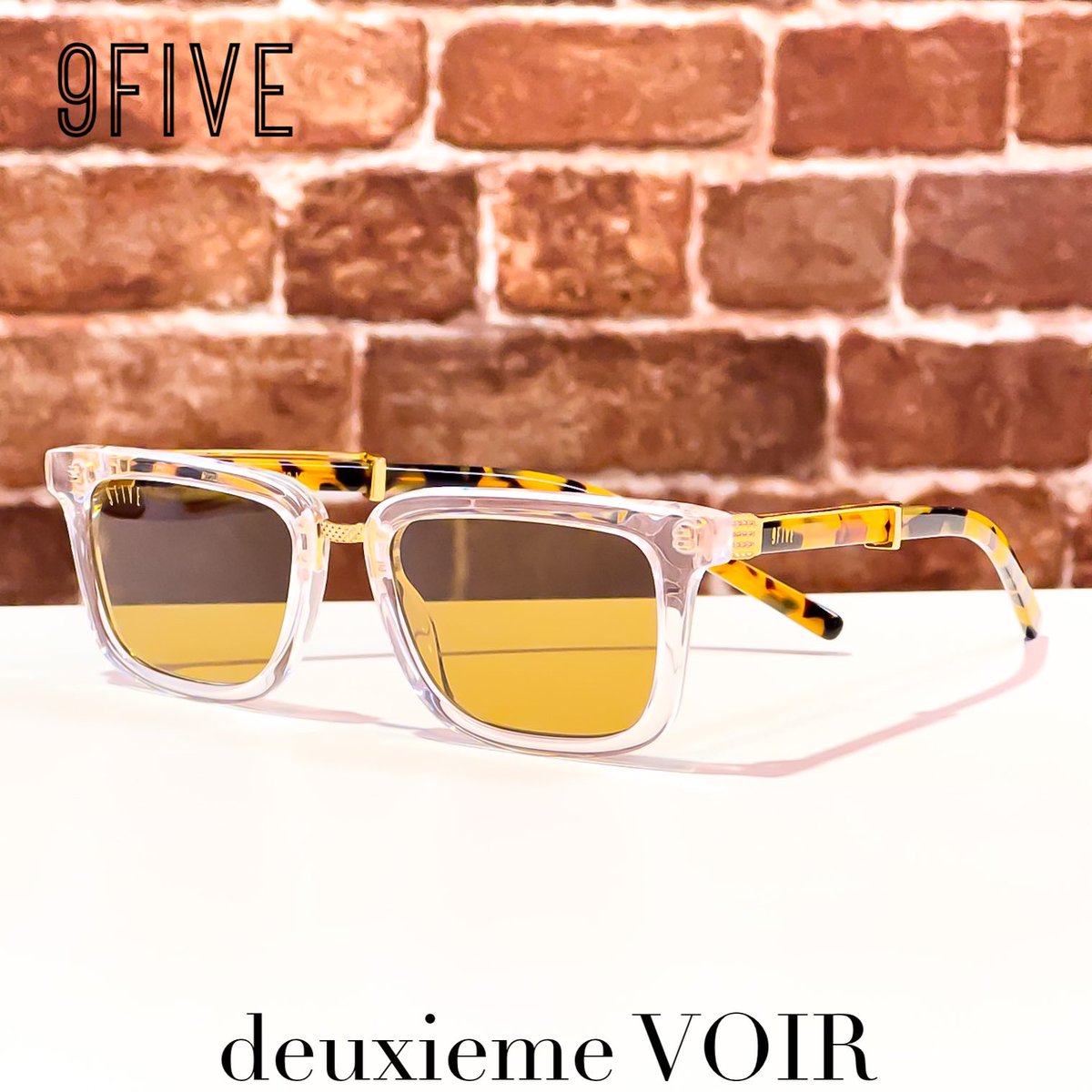 deuxiemeVOIR's tweet image. 9FIVE Limited model

クリアのフロントにイエローデミのテンプルが90s なカラーの限定モデルです♪♬
ギフトにもお勧めです♪

#9five #9fiveeyewear #9fivesunglasses #ナインファイブ #ナインファイブサングラス #voir #deuxiemevoir  #ヴォワール 

voir.co.jp