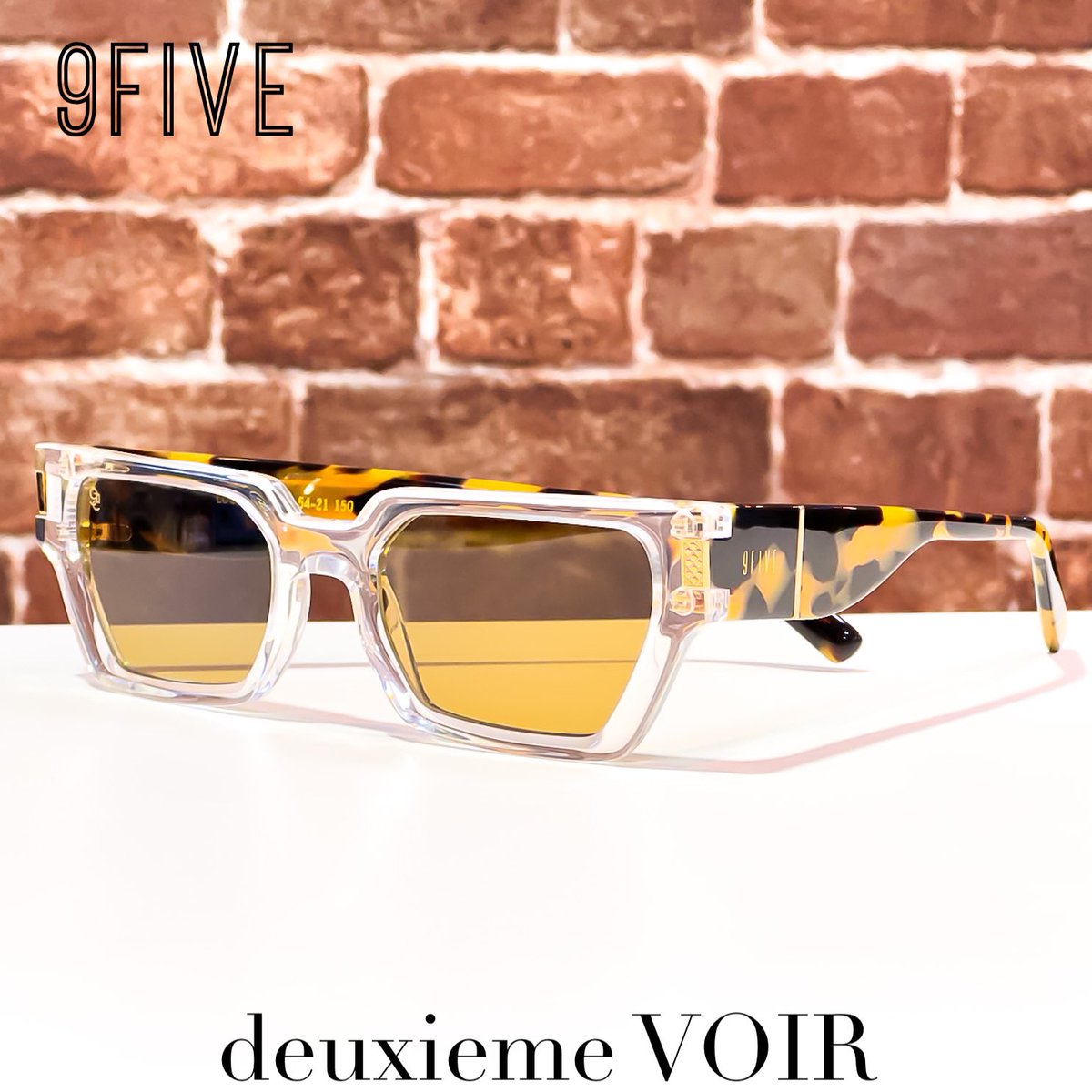deuxiemeVOIR's tweet image. 9FIVE Limited model

クリアのフロントにイエローデミのテンプルが90s なカラーの限定モデルです♪♬
ギフトにもお勧めです♪

#9five #9fiveeyewear #9fivesunglasses #ナインファイブ #ナインファイブサングラス #voir #deuxiemevoir  #ヴォワール 

voir.co.jp