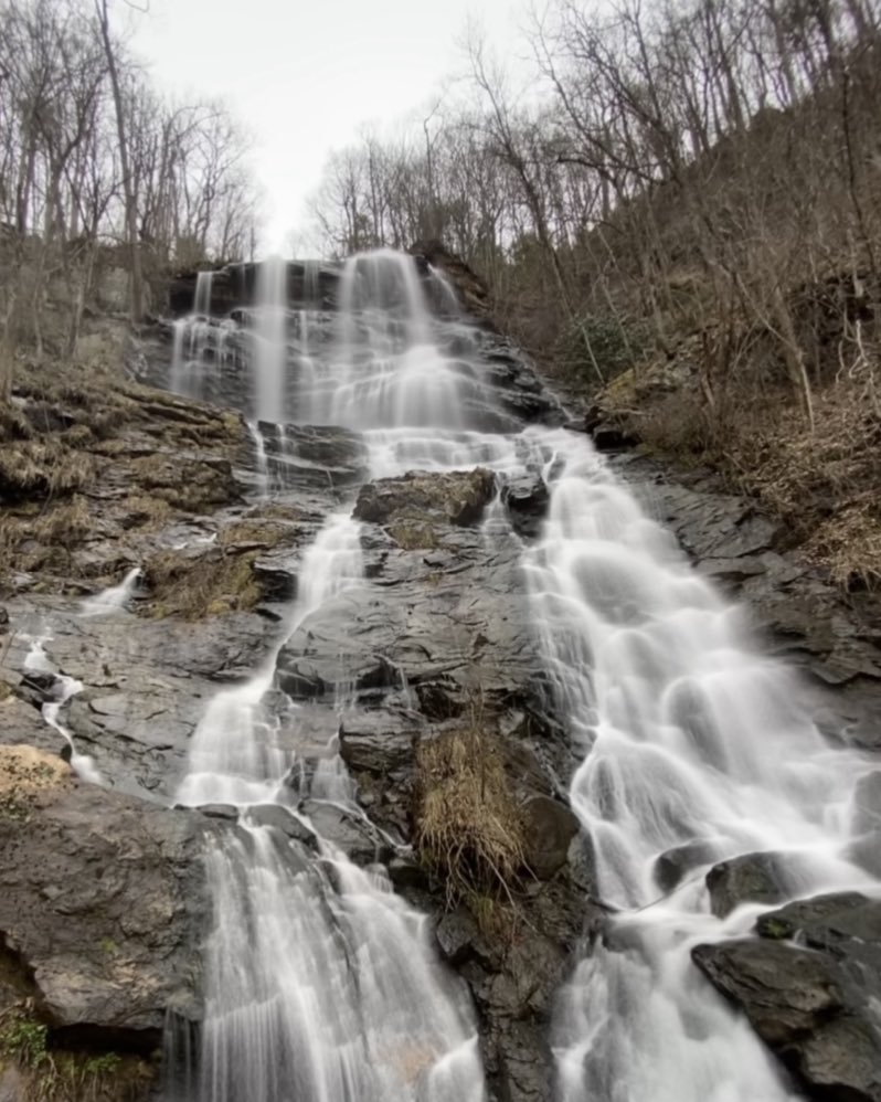Sometimes you have to take the back roads to get to the trail!  Appalachian trail southern starting point was inspiring.