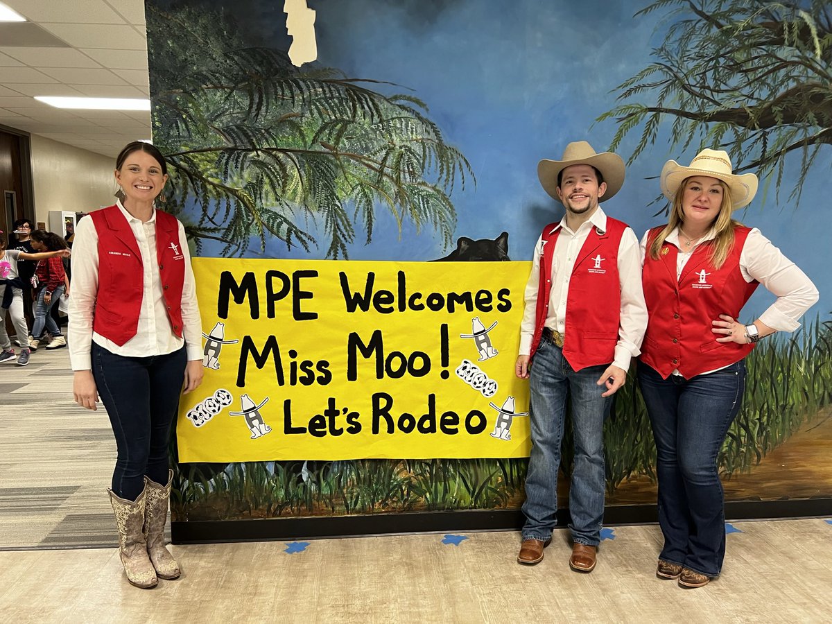 A big thank you to the <a href="/RODEOHOUSTON/">RODEOHOUSTON</a> agricultural committee for coming out and teaching our nuggets all about livestock, farming and the rodeo. We enjoyed having y’all on campus and look forward to visiting you at the show. <a href="/katyisd/">Katy ISD</a> <a href="/MPElemSchool/">Memorial Parkway EL</a> #MPEPanthers