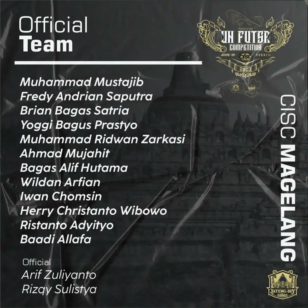 Siap Berjuang Di FFC Kudus *WIN OR LOSE* Penting Seduluran Sak Lawase 🔥🔥🔥

#CiscMagelang 
#ChelseaIndo 
#CiscJtgDiy 
#CiscKudus
#FromMagelangAlwaySangar