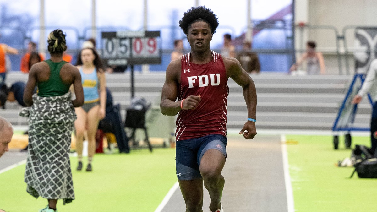 FDUDevils's tweet photo. RECAP &amp; RESULTS | Ibrahim Fall became the first medalist and first All-MAC honoree in men's @FDUDevils_XCTF history as he finished third in the long jump on day one of the MAC Indoor Championship! #HornsUp #HeatsRising

Full Story &amp; Results: https://t.co/sIkNLmuehe https://t.co/y55FfCy625