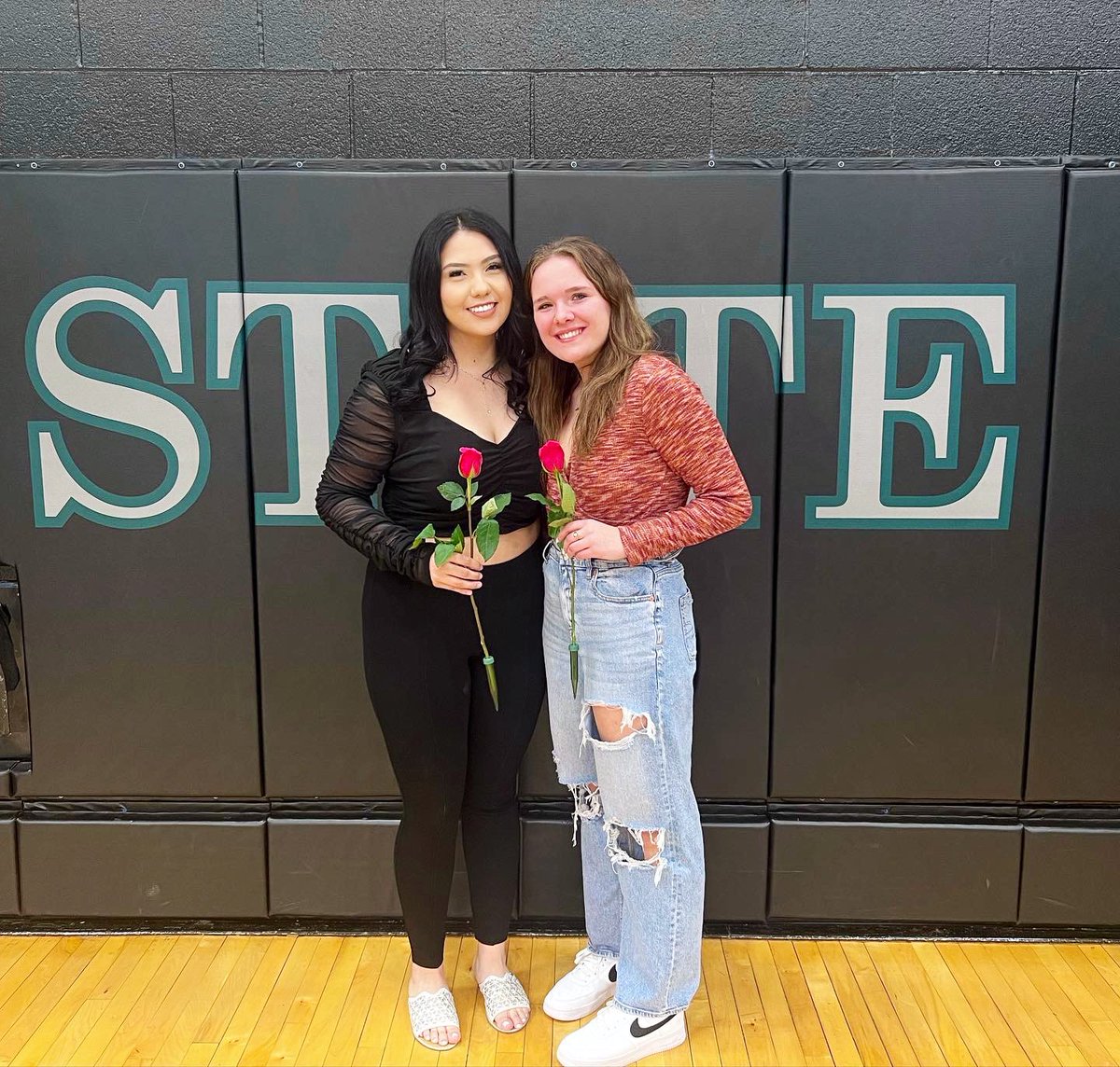 Congratulations to our seniors Hayden and Symira! Thank you for all of your hard work the last four years! We will miss you! 💚🖤