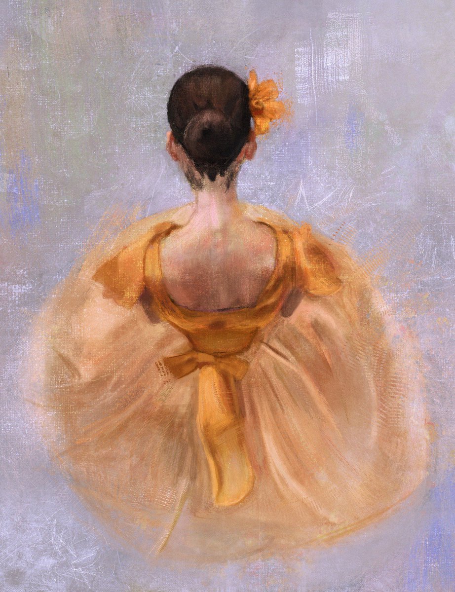 Little ballerina 🎨🖌

#digitaldrawing #digitalpainting #illustration #procreate #sketch #digitalart #art #artistsontwitter #drawing #ballerina #ballet #dancer 

#ipadpro #applepencil #ipad #drawing #painting #イラスト #落書き