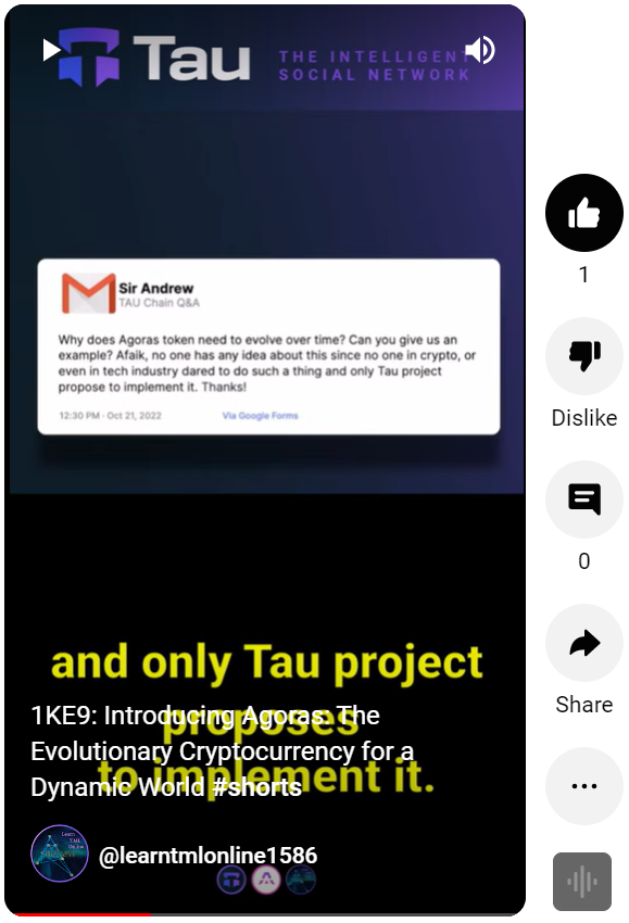 AndrewOnizuka's tweet photo. Learn why Agoras token needs to evolve over time! Discover why a fixed network is not suitable for ever-changing realities and how the Tau project proposes to implement a unique approach. #AgorasToken #TauProject #CurrencyEvolution #Adaptability #Tauchain https://t.co/xunUBCjsRv