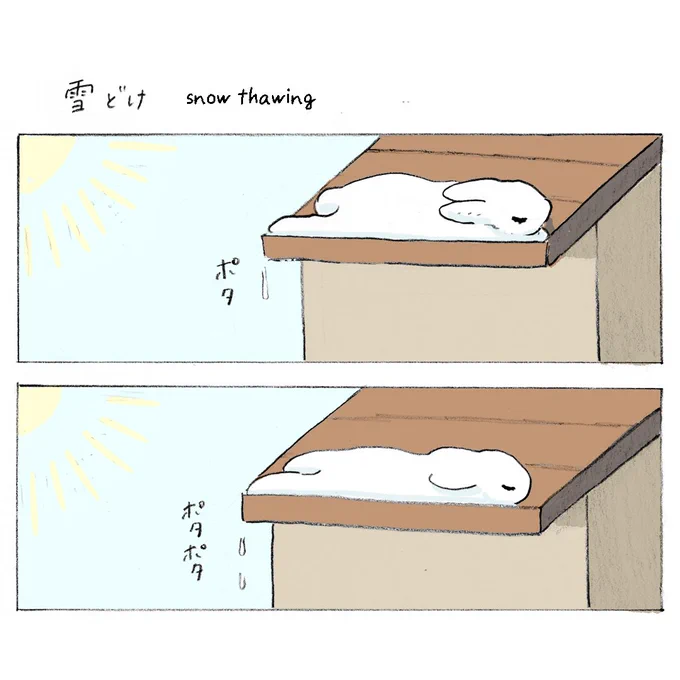 雪どけ⛄💧🐇 