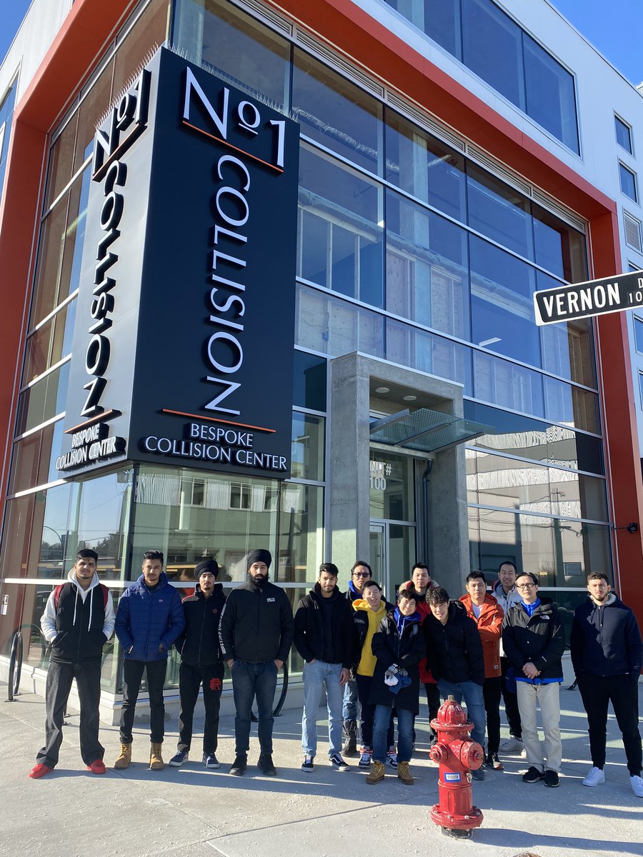 So appreciative of continued industry support for <a href="/VccAutobody/">VCC Auto Collision</a> students. Great field trip to No. 1 Collison, then <a href="/SkilledTradesBC/">SkilledTradesBC</a> guest <a href="/ita_advisors/">ITA Advisors</a> and then zoom guests from Fix, #CraftsmanShops and Lift Autobody