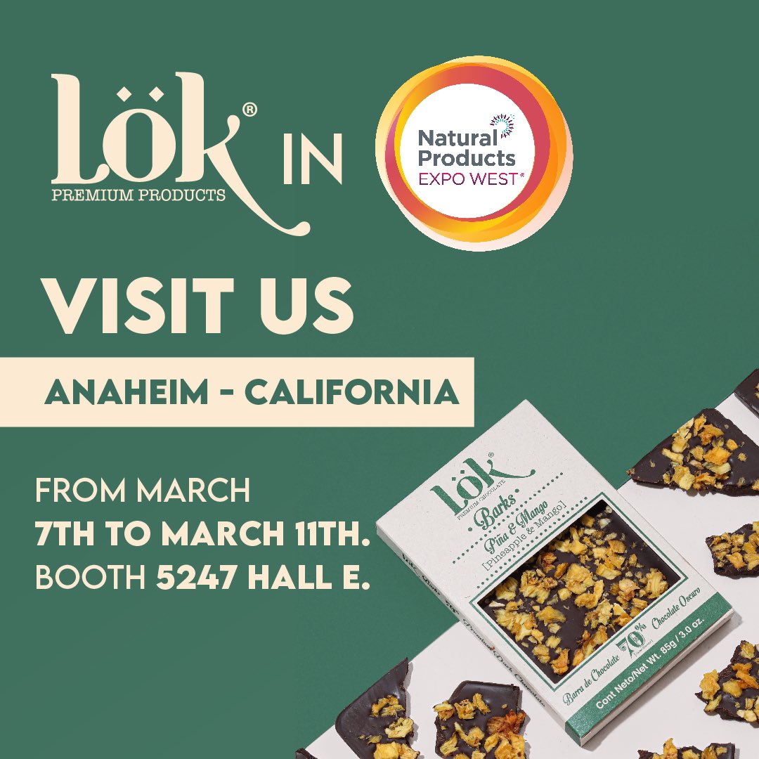 Spark your passion 🍫🍫 
Come join us at Expo West 
Booth: 5247 Hall E @NatProdExpo 

#sparkyourpassion #expowest #naturalproducts #foodtrends #organicproducts #groceryretail