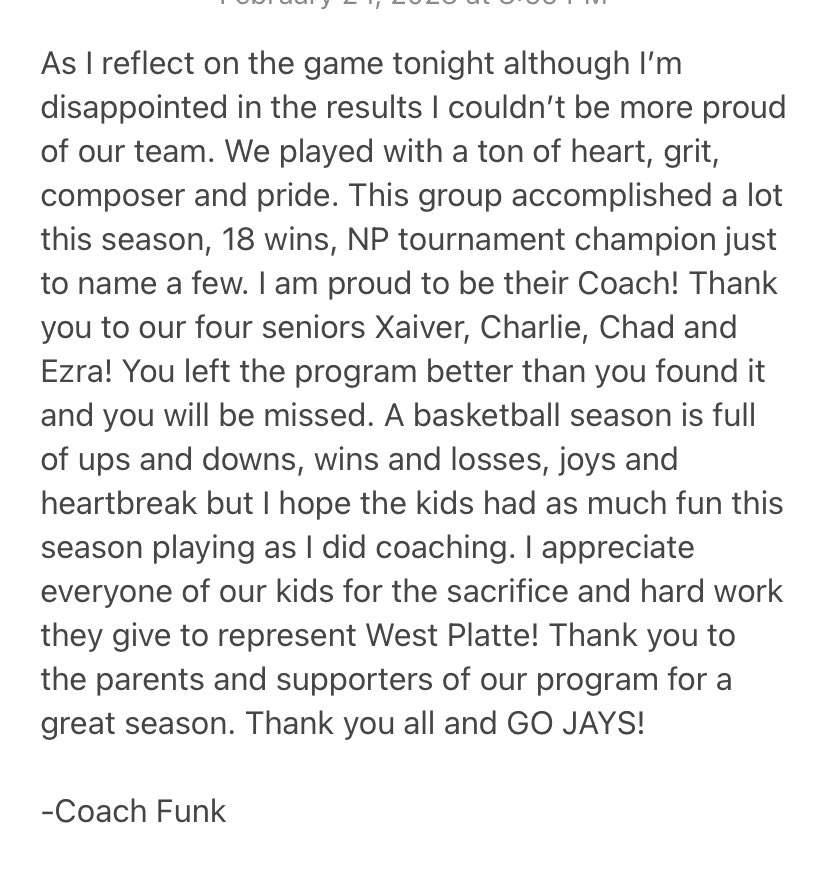 Coach Funk tweet media