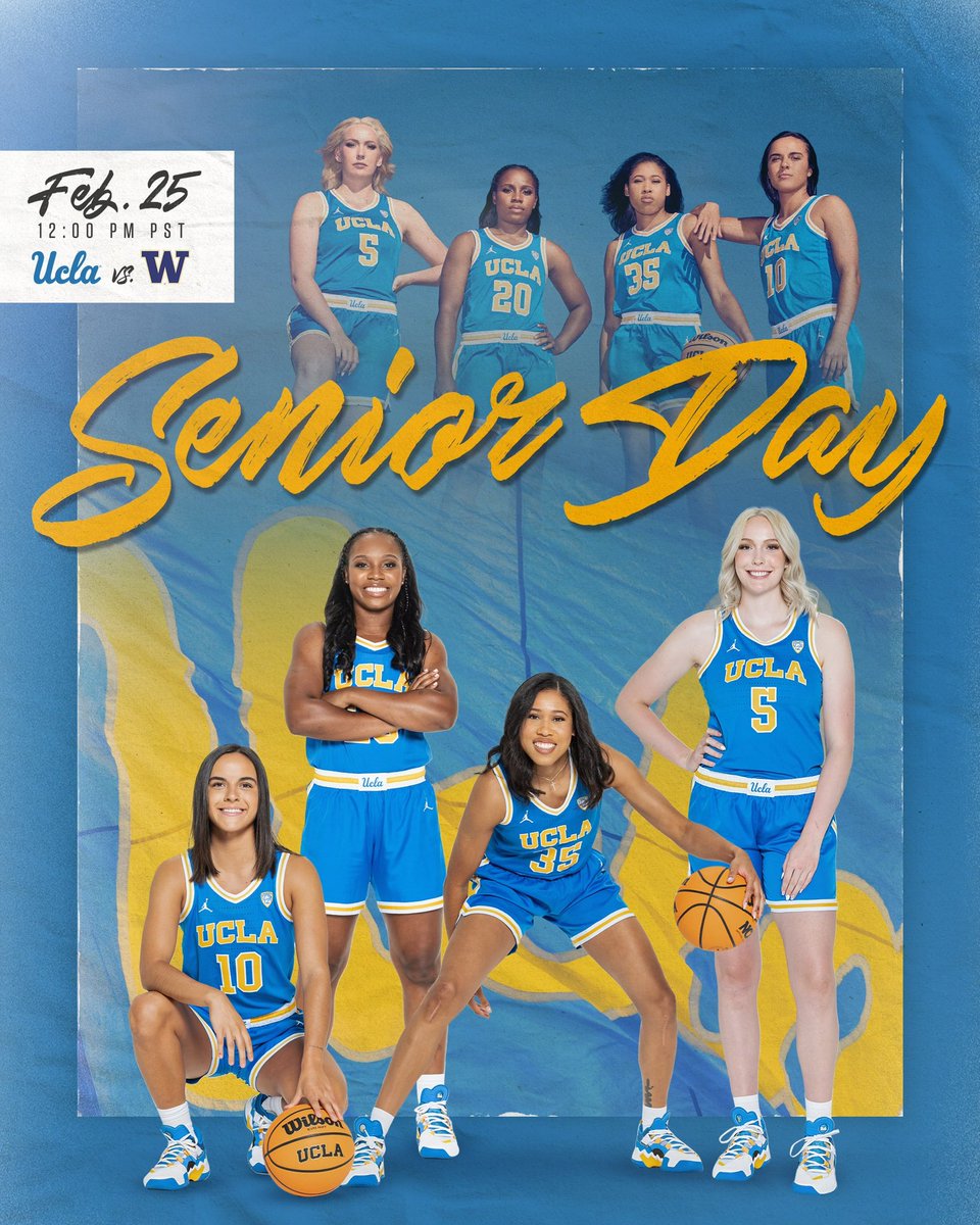 𝗧𝗢𝗠𝗢𝗥𝗥𝗢𝗪, 12 p.m., Pauley Pavilion presented by Wescom.

🥺

#GoBruins