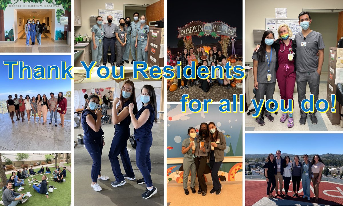 Alan Chin (@alanchinmd) on Twitter photo Thank you to all the amazing residents in the #uclapedsresidency. You all are the best!
#ThankAResidentDay <a href="/dgsomucla/">David Geffen School of Medicine at UCLA</a> <a href="/UCLAMCH/">UCLAMattelChildrens</a> <a href="/UCLAHealth/">UCLA Health</a> <a href="/OliveViewUCLA/">Olive View UCLA</a> <a href="/MillerChildrens/">MemorialCare Miller Children’s & Women’s Hospital</a> Thank you to all the amazing residents in the #uclapedsresidency. You all are the best!
#ThankAResidentDay <a href="/dgsomucla/">David Geffen School of Medicine at UCLA</a> <a href="/UCLAMCH/">UCLAMattelChildrens</a> <a href="/UCLAHealth/">UCLA Health</a> <a href="/OliveViewUCLA/">Olive View UCLA</a> <a href="/MillerChildrens/">MemorialCare Miller Children’s & Women’s Hospital</a>