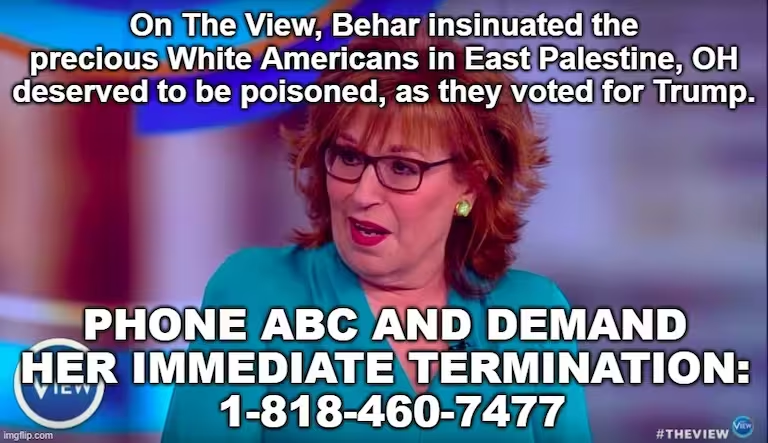 pawpawdude's tweet photo. A despicable human being ...and I use the term loosely. #FireBehar https://t.co/h6Q31DwOjx