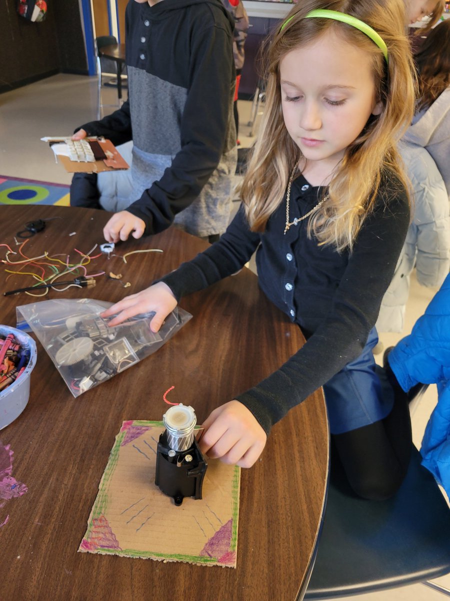 Pieces from Take Apart Day turned into art