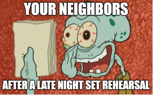 SERSoundworks's tweet photo. Give your neighbors a night off! 😂🤣 Plug in to our amps and play as loud as you want in one of our 3 rehearsal studios all equipped with an easy-to-use mixer and PA system. Invest in your sound and elevate your sets at SER Soundworks in Chandler! https://t.co/4GYxvsaxHG https://t.co/0wTkwwBEDk