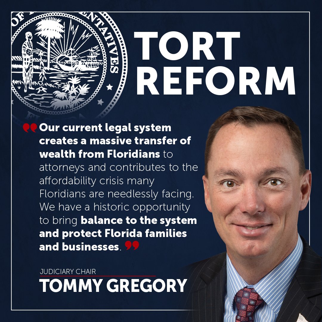 HB 837 seeks to level the playing field to ensure a fair resolution for all parties. Thank you, Chair @tommygregoryFL, for bringing forward this important legislation.
