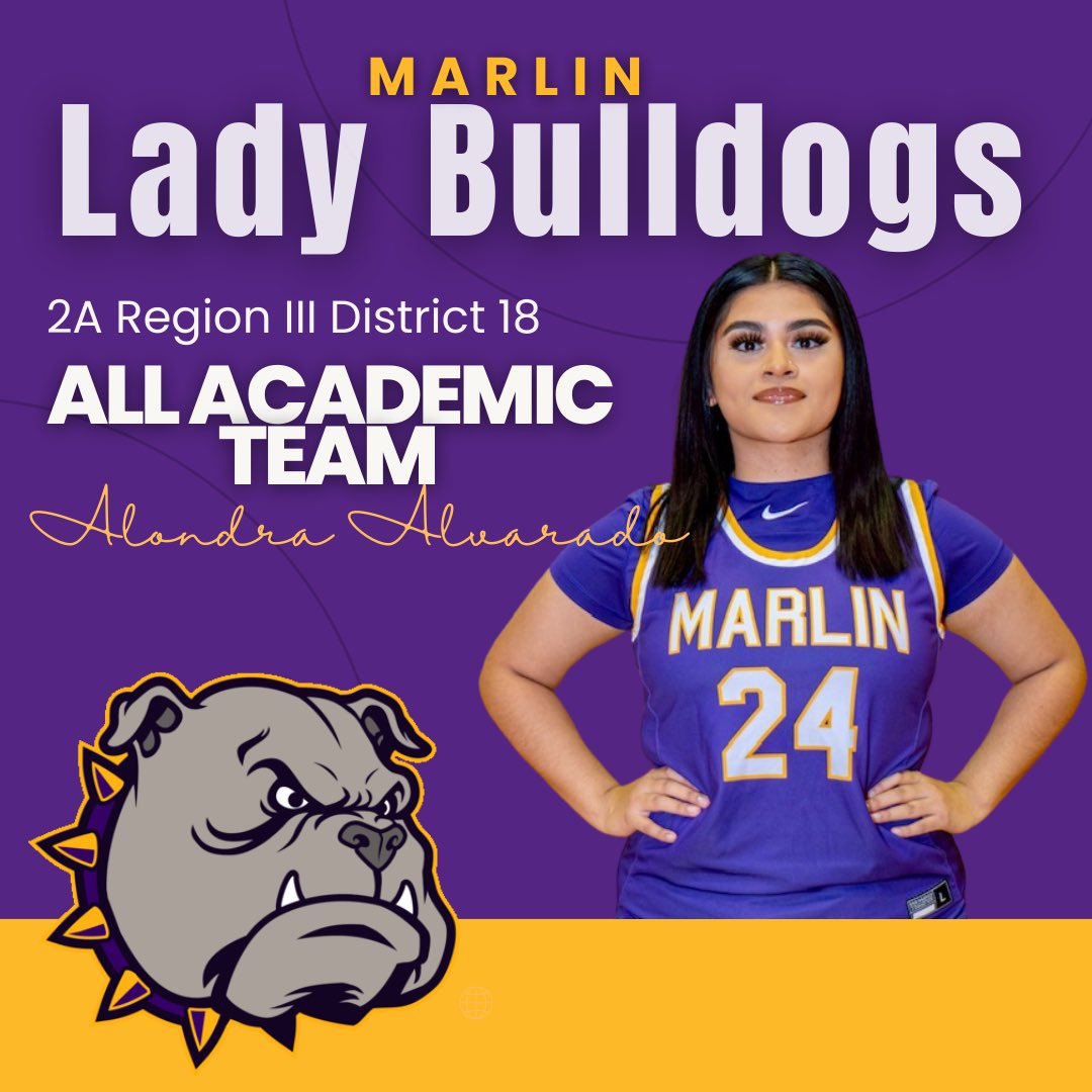 This is the award that we are most proud of! Not only do we go hard on the court; we go hard in the classroom. 

2A Region III District 18
ALL ACADEMIC TEAM 

<a href="/AlondraYanelyA1/">Alondra Alvarado</a>