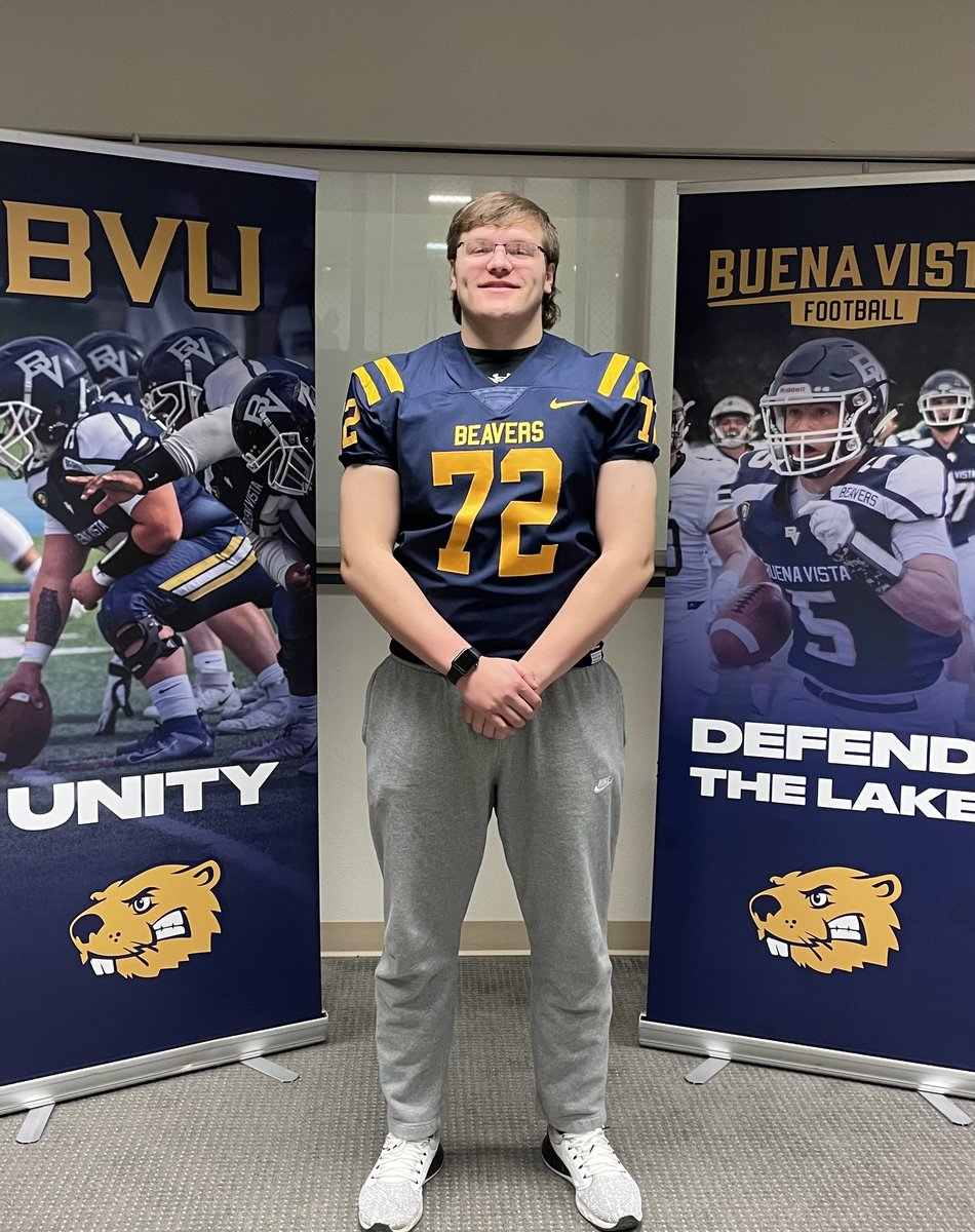 COMMITTED‼️🦫 LFG @CoachAdams_BVU <a href="/Coach_Dickinson/">Austin Dickinson</a> @CoachJ_BVU @bvu_football