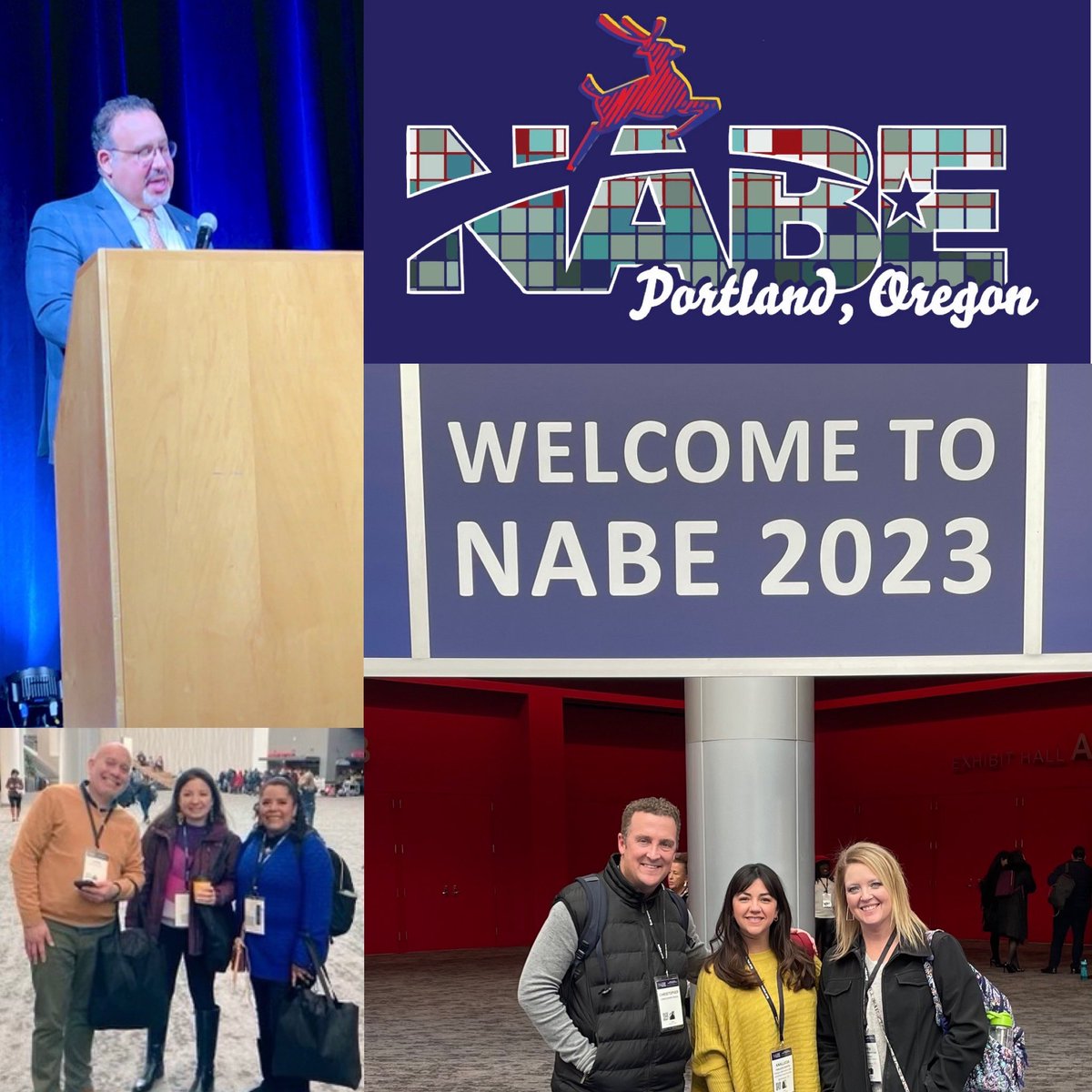 <a href="/NEISD_Bilingual/">NEISD Bilingual/ESL</a> representation is strong at #NABE2023 So much to learn about #bilingualism and how to continue <a href="/NEISD/">North East ISD</a> pursuit of excellence for the #EB’s we serve! ¿por qué no! @_vanessatrevino <a href="/melbaochoaa/">Melba Ochoa</a> <a href="/NEISD_PD/">NEISD_Professional Learning</a>