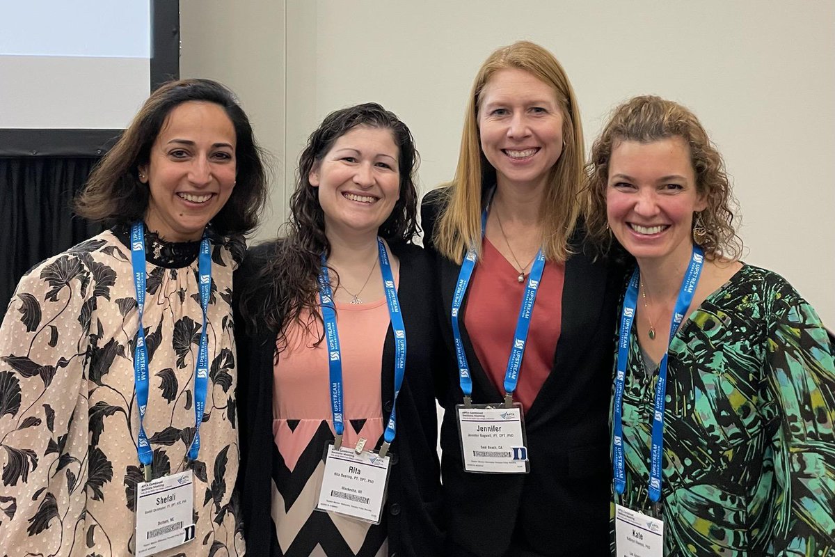 I have so enjoyed working with these fantastic humans! #APTACSM2023