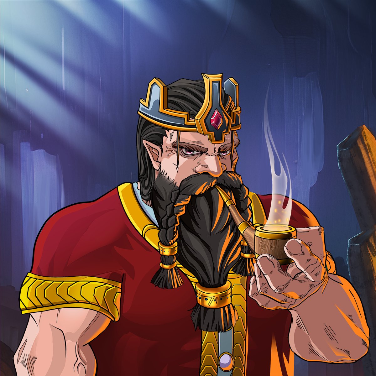 5th Sneak Peek over at @Dworfz Discord 
⚒️💎#WeCameWeSawWeBuilt 💎⚒️
make sure not to miss out on the Abbathor (Airdrop) Role opportunity there