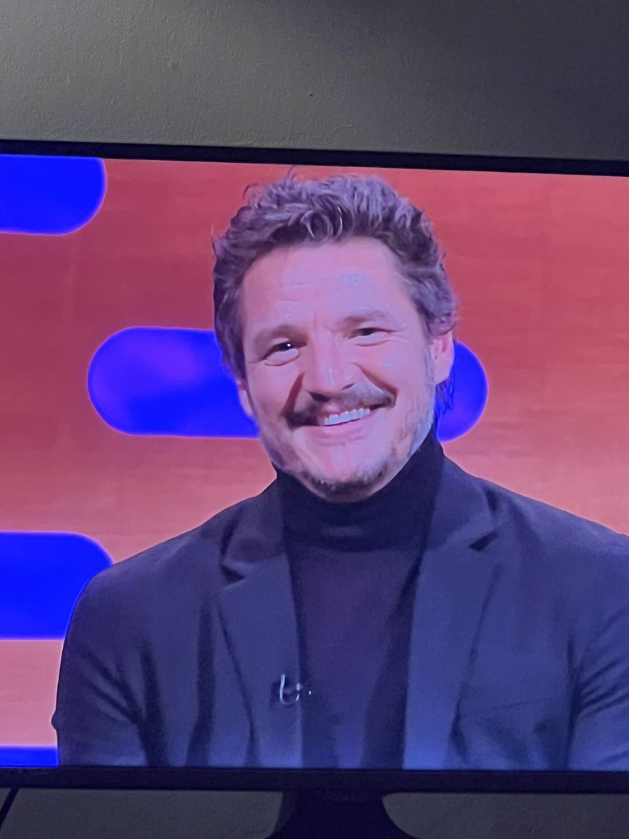 _beckles_'s tweet photo. PEDRO I CANNOT #GrahamNorton https://t.co/sDJ9213NAd