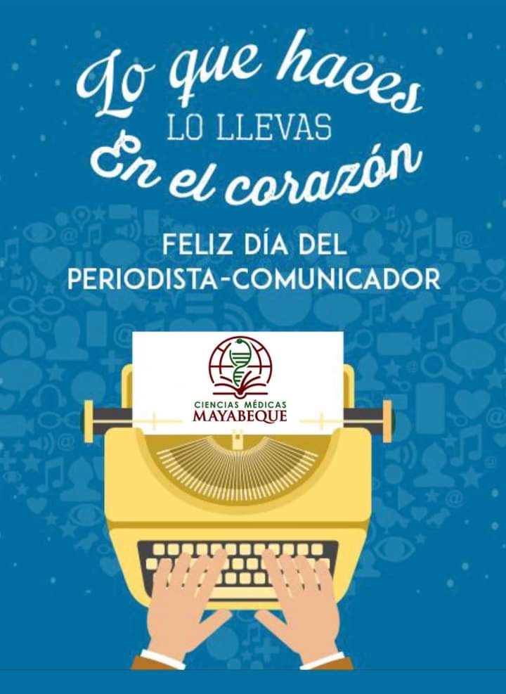 decanoheste's tweet photo. Muchas felicidades a los comunicadores en su día
#FCMMayabeque
#CubaPorLaVida 
#MejorEsPosible https://t.co/SDBW8C2j3v