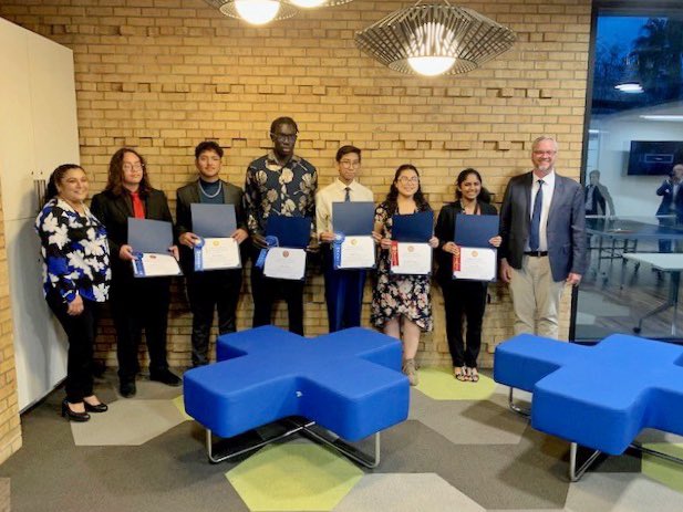 Congratulations to Coding for having the 1st & 2nd place teams for this year’s Congressional App Challenge in Rep. Ruben Gallego’s district🎉 The first place team will head to Washington DC in April to demonstrate their app in the #HouseOfCode at the National Science Fair. 👏