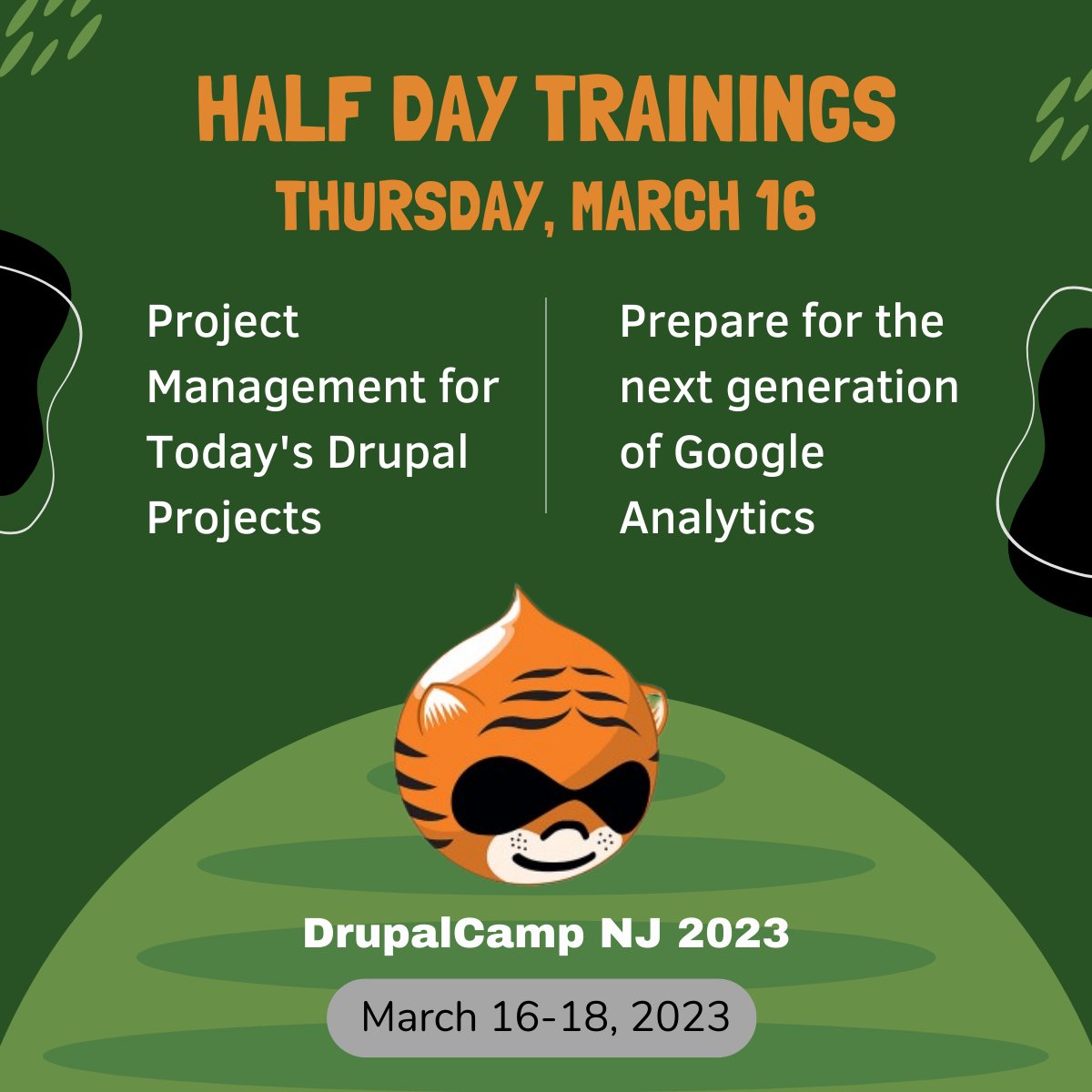 drupalcampnj's tweet photo. The trainers: Ray Saltini is a Senior Solutions Consultant at FFW and has been an active member of the Drupal community since 2004. Mandee Englert is a Solutions Consultant with FFW, where she is focused on building platform strategies. https://t.co/kDWRKbg6f3 https://t.co/4I7R8oYPVR