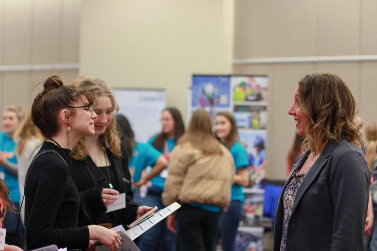 BHC_ENG's tweet photo. BHC enjoyed attending Introduce a Girl to Engineering Day hosted by @SWEtalk Kansas City. This event showcases the different disciplines of engineering to middle and high school students, laying the foundation for the next generation of #womeninSTEM! #EWeek2023 #IGED https://t.co/R6GpHn1iq8