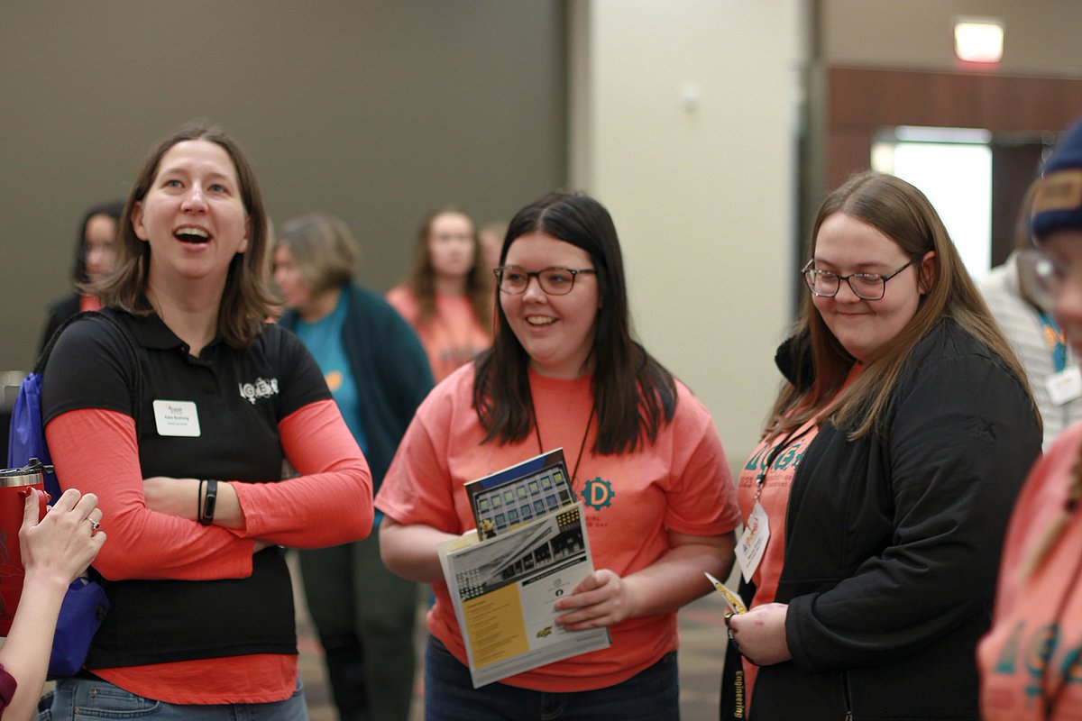 BHC_ENG's tweet photo. BHC enjoyed attending Introduce a Girl to Engineering Day hosted by @SWEtalk Kansas City. This event showcases the different disciplines of engineering to middle and high school students, laying the foundation for the next generation of #womeninSTEM! #EWeek2023 #IGED https://t.co/R6GpHn1iq8