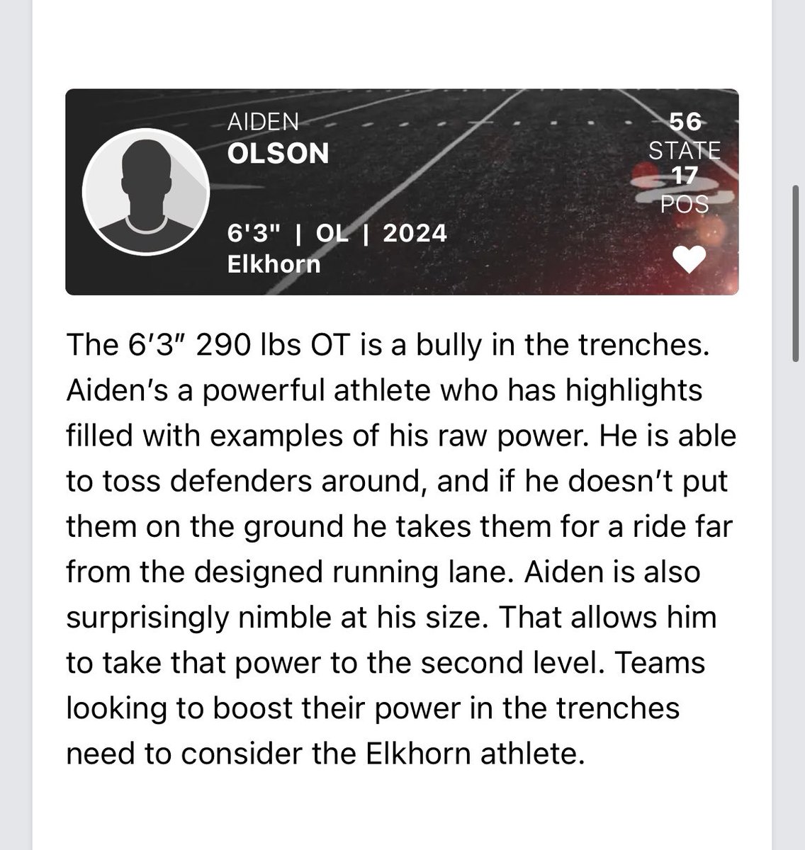 Aiden Olson tweet media