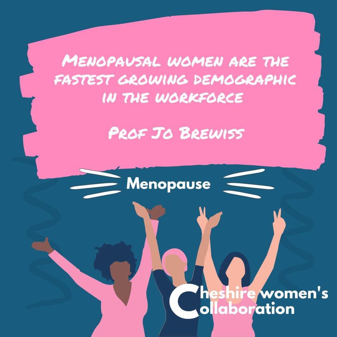 This is why we are working towards a Cheshire Wide #menopausemanifesto

Menopause is everyone's issue ....

@menomandate @Improvingme1
