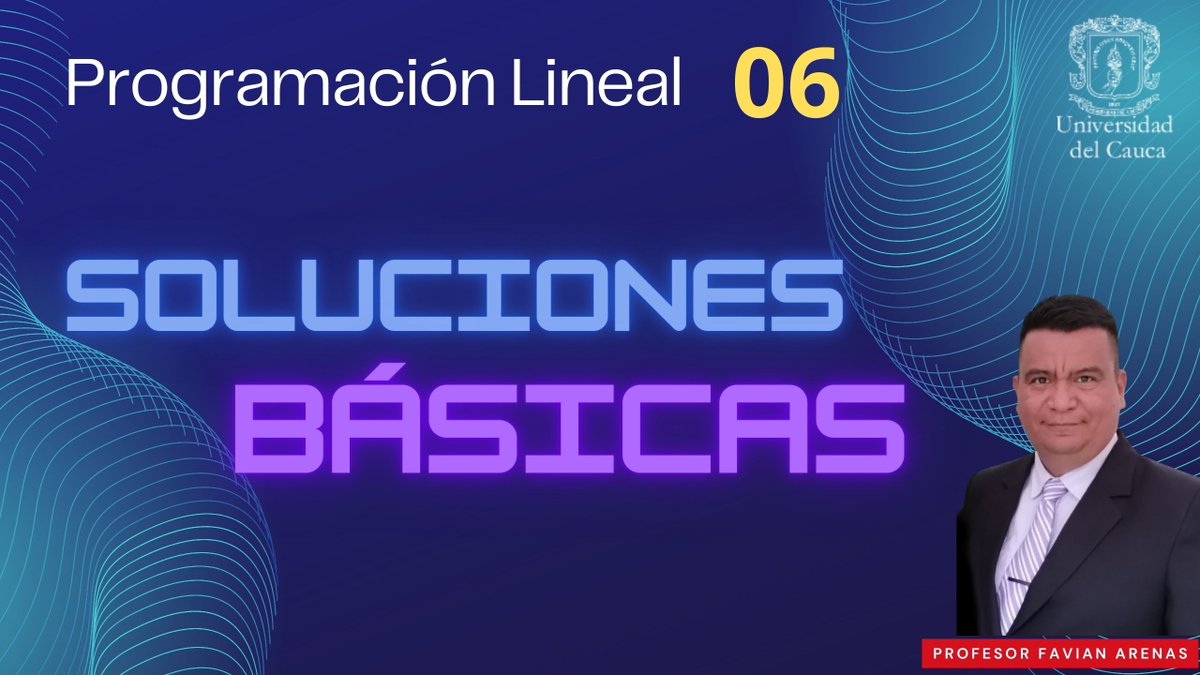 ProfesorFArenas's tweet photo. ¿Qué son las soluciones básicas de un programa lineal?
¿Qué son las variables básicas?
https://t.co/xU4MDRz7d3
#InvestigaciónDeOperaciones
#Investigaciondeoperaciones
#InvestigaciónOperativa
@ProfesorFArenas https://t.co/SB6iD69iDO