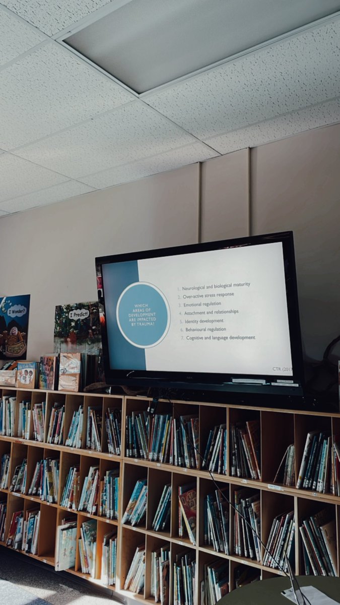 Spent today’s Pro-D at <a href="/bridgeV33/">Bridgeview</a> on the topic of Creating a Trauma-Sensitive, Developmentally-Aware Classroom… diving deeper into the areas of development that are impacted by trauma and what strategies school teams can implement to support those living in the “survival brain”.