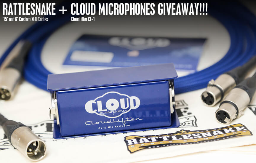 kevperry9's tweet photo. @RSnakeCableCo Win Rattlesnake Cable Company - Pair of Custom XLR Cables / Cloudlifter CL-1 Mic Activator @cloudmics  #giveaway https://t.co/OvwwQVrjXS https://t.co/cT9C7h2r5b