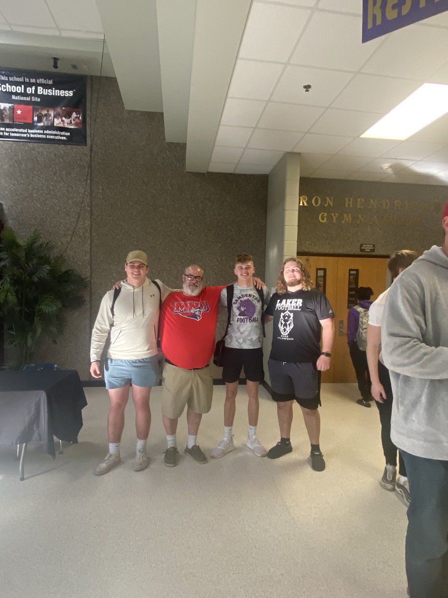 gordoc01's tweet photo. Congrats to Nora Powers on her signing at MNU for track and field. It’s been and honor to coach her the last four years. Proud of her and happy for her family. Now for some unfinished business before MNU. #lakerthrows https://t.co/W5tRK5Ohyb