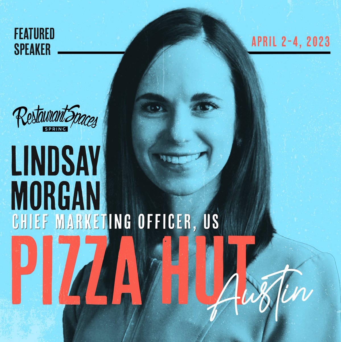 Excited to feature insights from Lindsay Morgan, Pizza Hut US' CMO at RestaurantSpaces! In a special presentation with President, David Graves, we'll learn how the brand has driven incredible momentum in recent years. hubs.li/Q01Dq71y0
#restaurantbiz