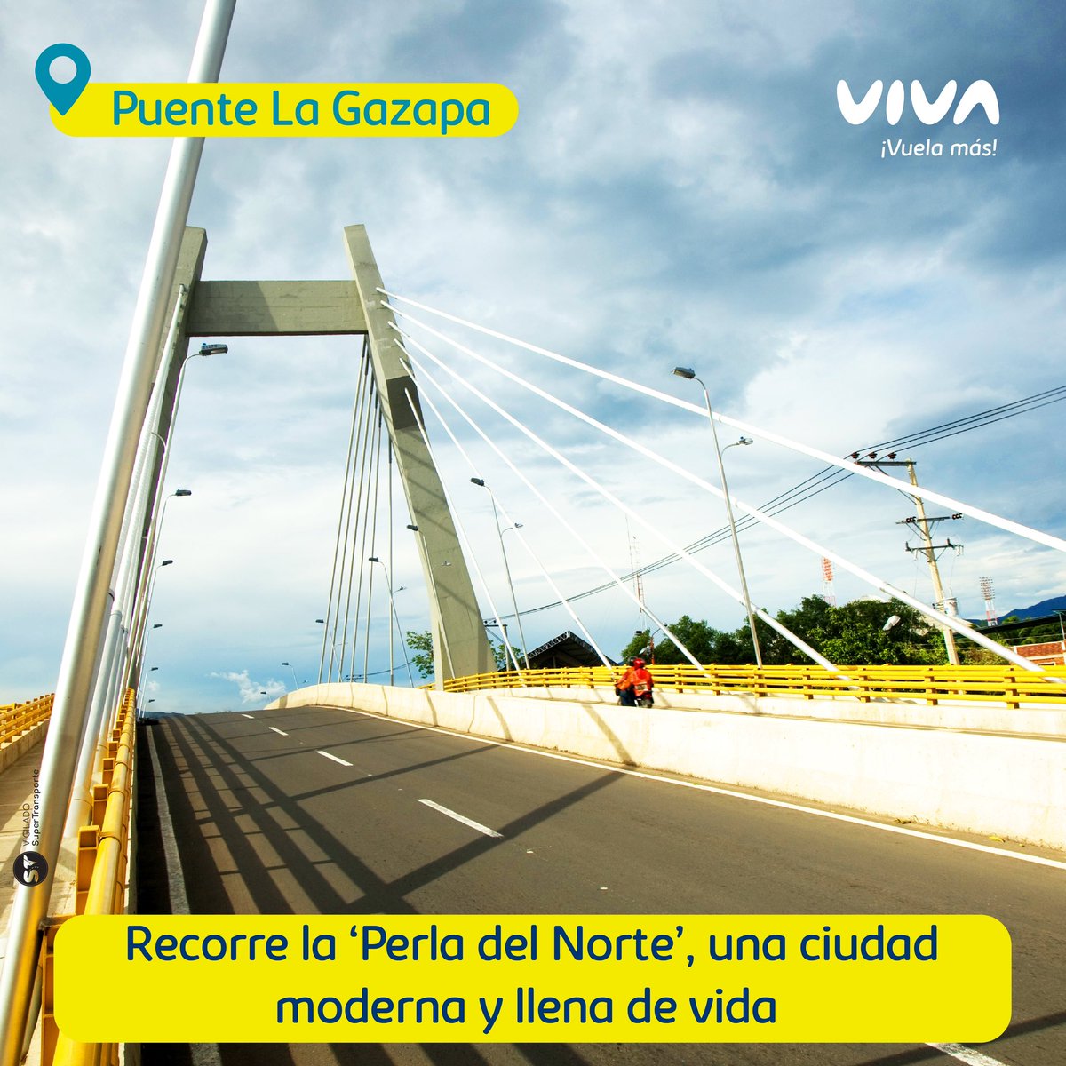 Déjate sorprender por este #DestinoViva que está preparado para recibirte✈️😉

Corre🏃‍♀️ a comprar en vivaair.com

#VuelaMas