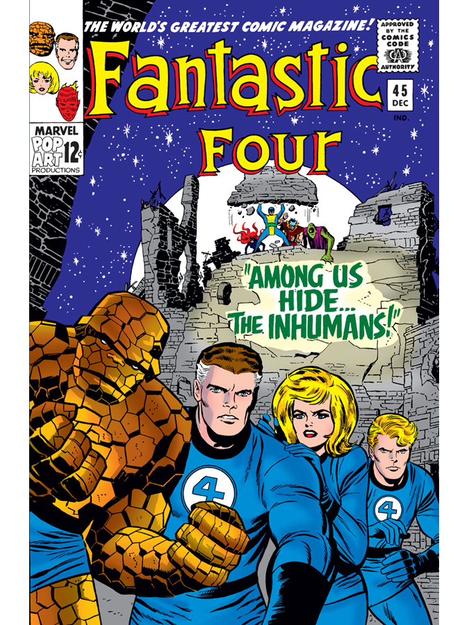 Classic Year One Marvel Comics on Twitter "Fantastic Four 45 cover