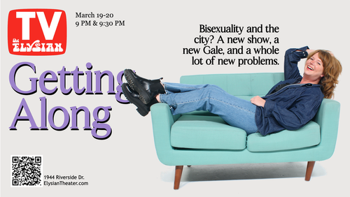 SUN 3/19 + MON 3/20 “Getting Along” is must-see TV, performed live on stage. From pilot to finale, binge season one in one sitting -- only at The Elysian. Starring @stephthoreson. Ft @kelcripe @haleyuka @linzybeltran @britawaterfiltr & MORE! Tix: elysiantheater.com/shows/gettinga…