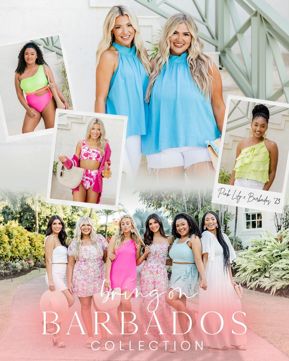 Our Bring On Barbados Collection is LIVE NOW! Head over to pinklily.com to shop: pinklily.com/collections/sp…

#NewArrivals #PinkLily #BringOnBarbados