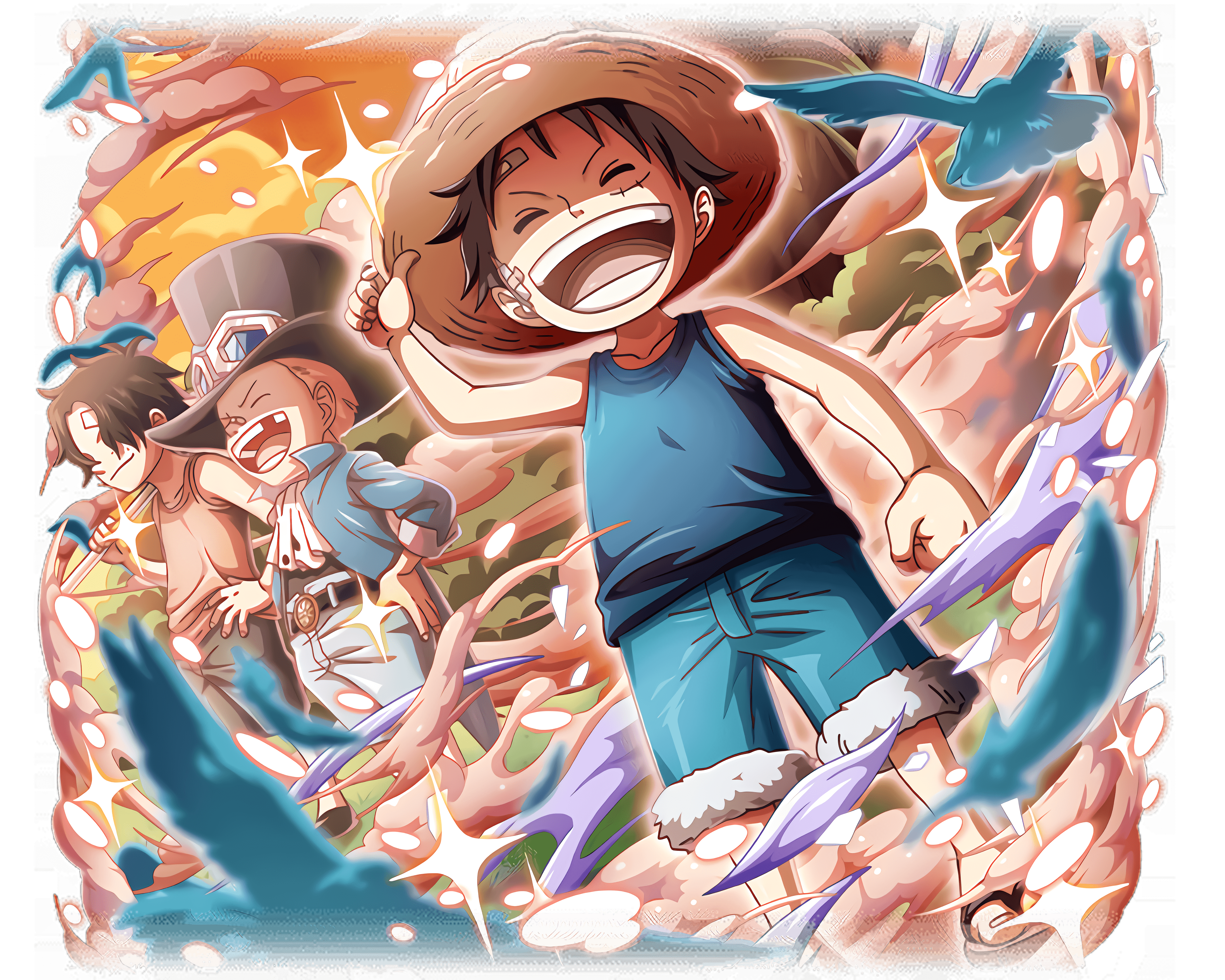 Kyros(キュロス) on X: One Piece Treasure Cruise: 4K HD Artwork: Monkey D.  Luffy - The End of the Boy's Dream  / X
