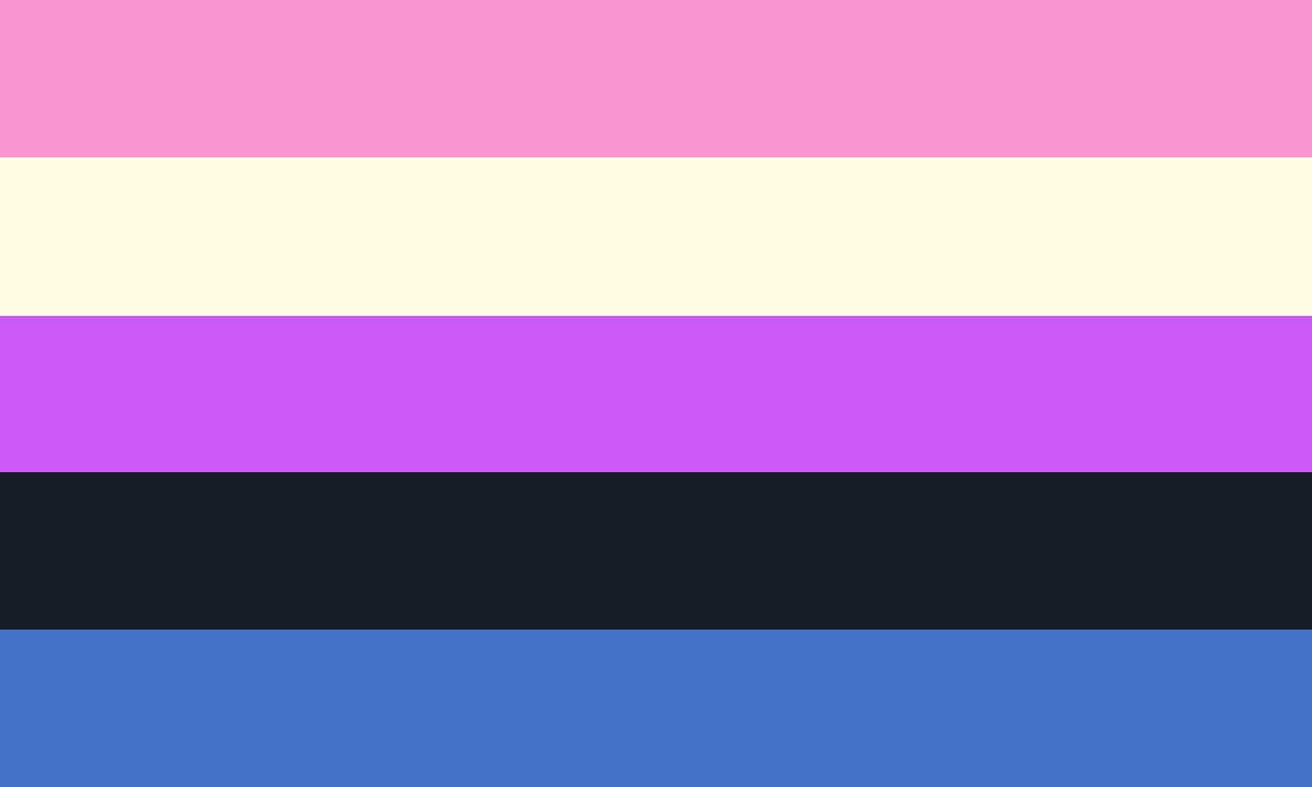 EnstFlags's tweet photo. Souma Kanzaki (THIS FS2 IS SO GOOD WAAA: bloomed) + Genderfluid flag ♡︎ https://t.co/x8vcusRXko